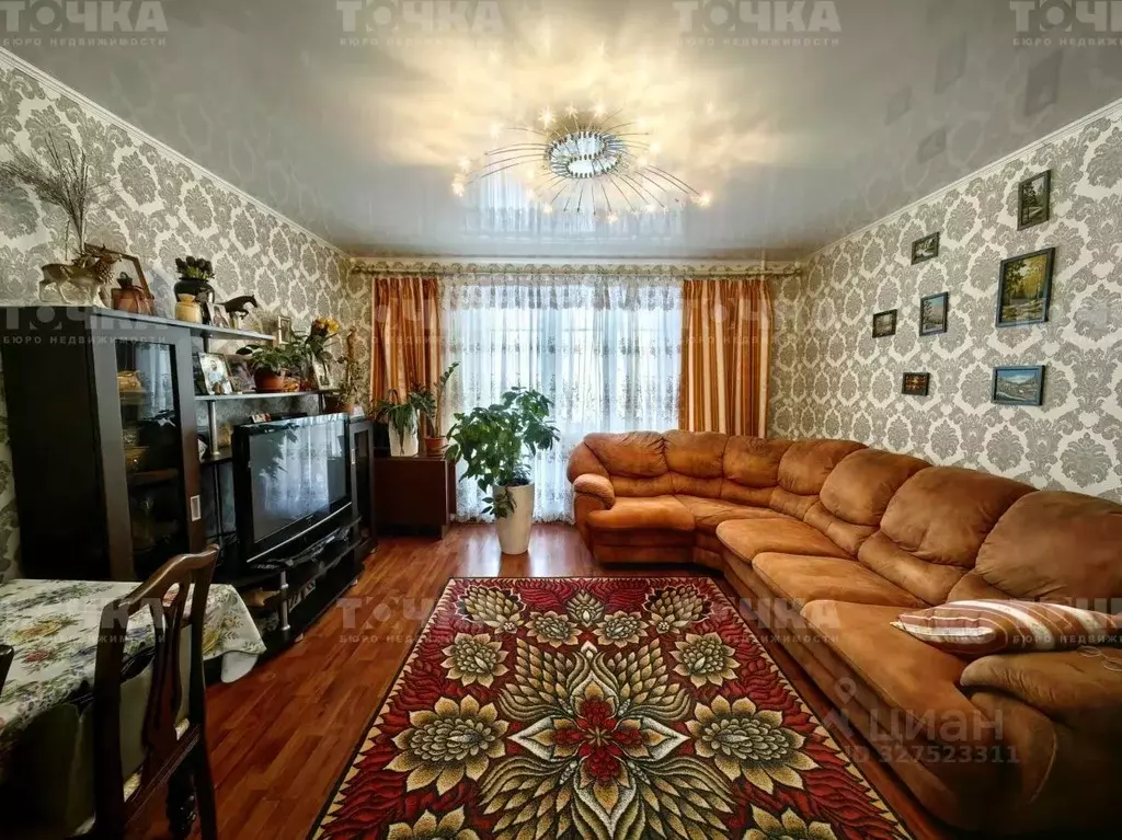 3-к кв. Челябинская область, Чебаркуль ул. Каширина, 40 (64.2 м) - Фото 1