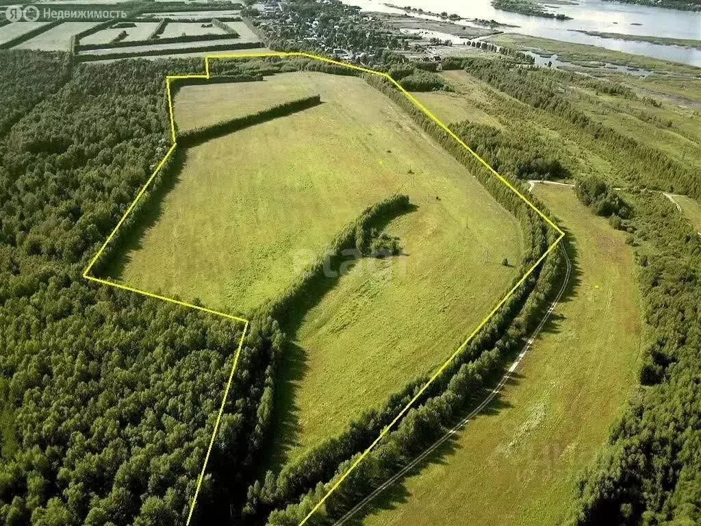 Участок в Тверская область, Конаковский муниципальный округ, деревня ... - Фото 1