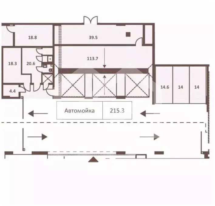 Торговая площадь в Москва Дербеневская ул., 20А (230 м) - Фото 2