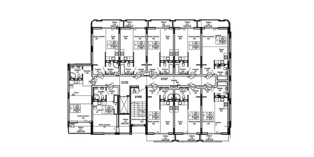 Квартира-студия: Калининград, ЖК Теодор Кроне (29.4 м) - Фото 2
