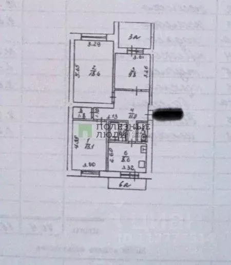 3-к кв. Астраханская область, Астрахань ул. Куликова, 64к1 (70.0 м) - Фото 2