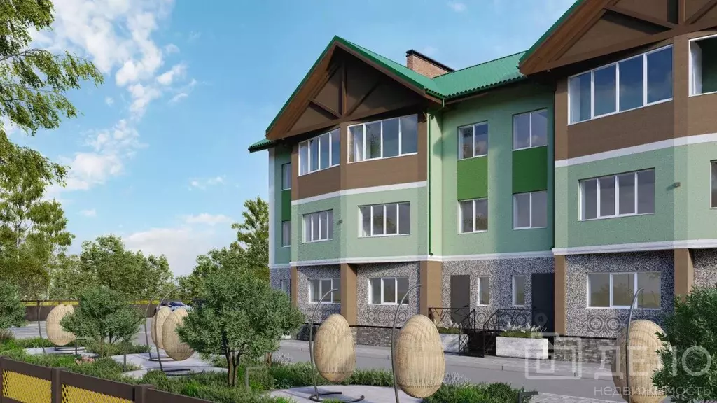 Таунхаус в Рязанская область, Рязань Светлый проезд, 27 (185 м) - Фото 1