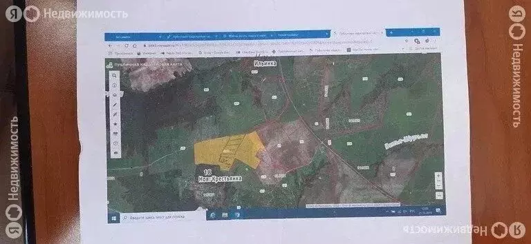 Участок в Завьяловский район, деревня Новая Крестьянка, Лесная улица ... - Фото 1