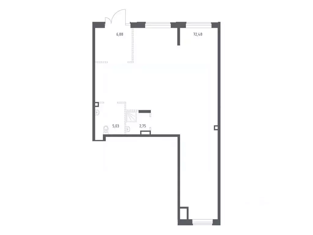 Помещение свободного назначения в Московская область, Домодедово ... - Фото 1