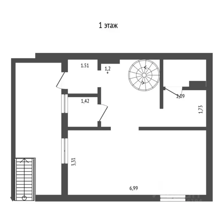 3-к кв. Тюменская область, Тюмень ул. Ю.-Р.Г. Эрвье, 24к2 (88.5 м) - Фото 2