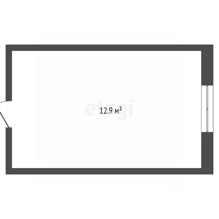 Комната Тюменская область, Тюмень Холодильная ул., 40 (12.9 м) - Фото 0