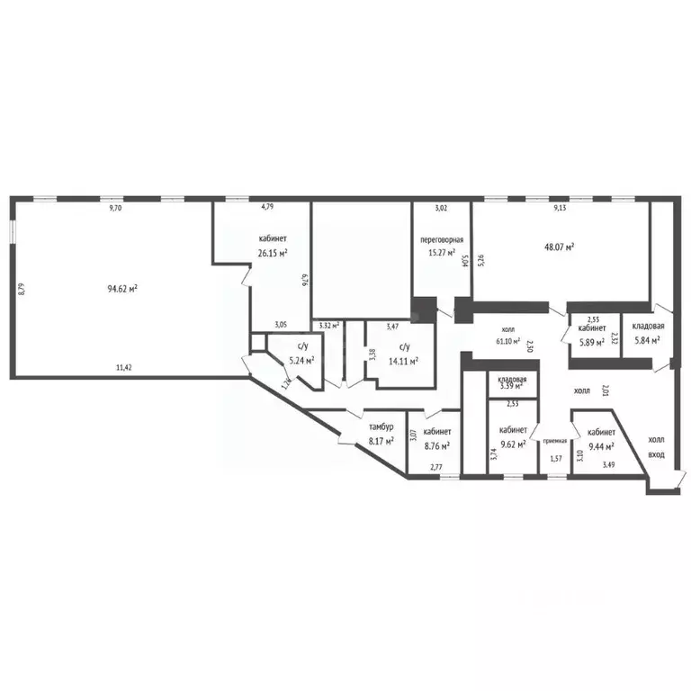 Офис в Тюменская область, Тюмень ул. Луначарского, 18/1 (289 м) - Фото 2