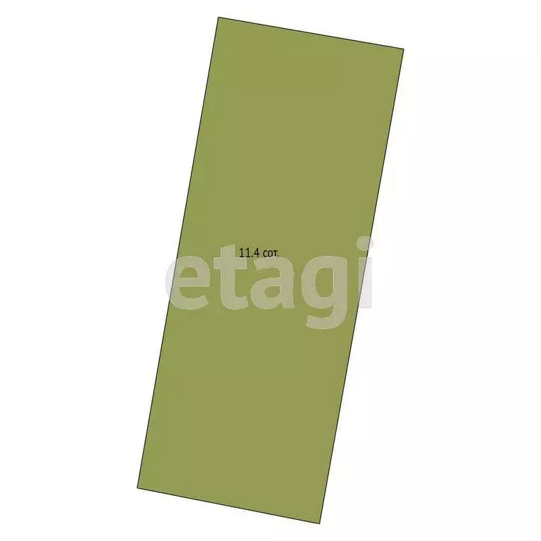 Участок в Ордынский район, деревня Ерестная, Боровая улица (11.4 м) - Фото 1