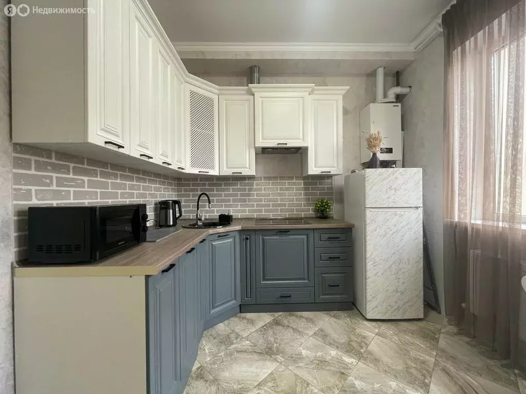 1-комнатная квартира: Нальчик, район Горная, Солнечная улица, 8Б (35 ... - Фото 1