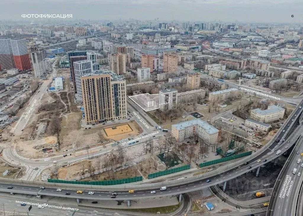 Участок в Москва Нижегородская ул., 94/4 (55.0 сот.) - Фото 1