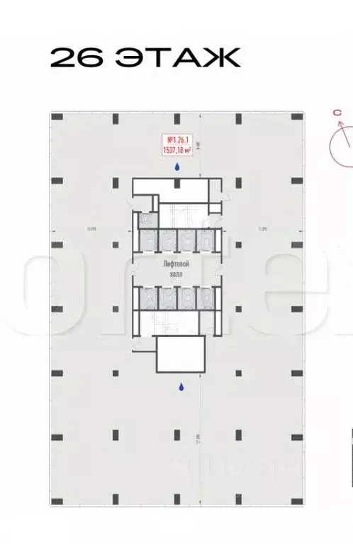Офис в Москва Рябиновая ул., 44 (1537 м) - Фото 1