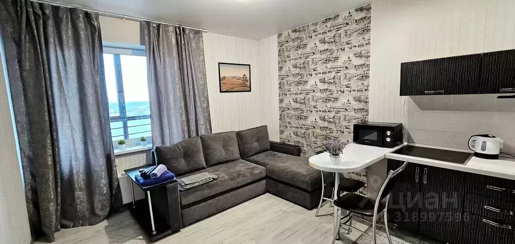 Студия Калужская область, Обнинск ул. Курчатова, 27/1 (32.0 м) - Фото 0