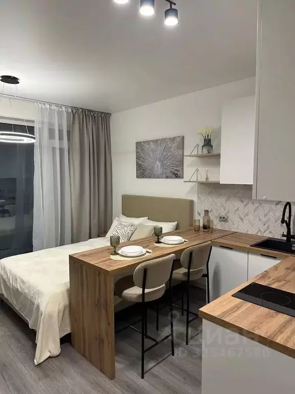 Студия Санкт-Петербург просп. Обуховской обороны, 36 (25.0 м) - Фото 2