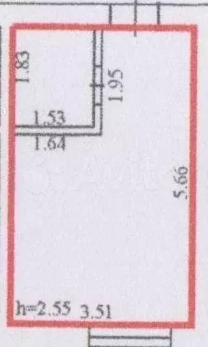 Квартира-студия, 19,5 м, 3/3 эт. - Фото 0