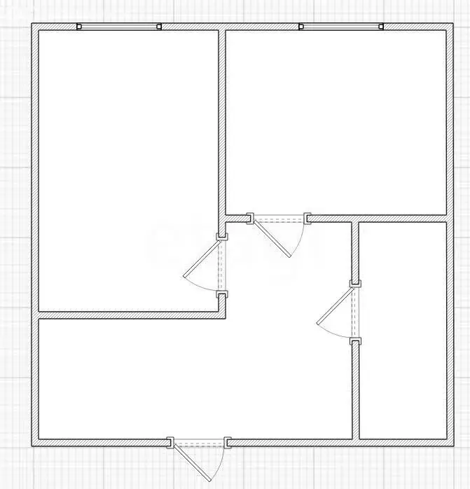 1-комнатная квартира: Буй, улица Чапаева, 31А (30.7 м) - Фото 1