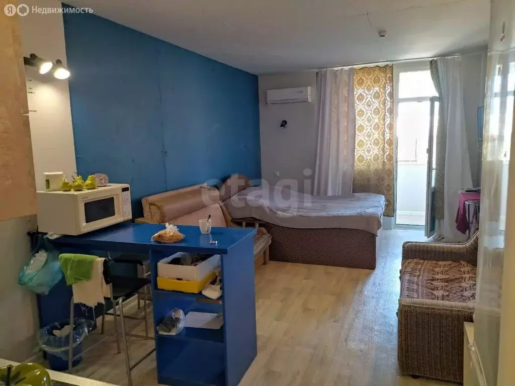 Квартира-студия: Анапа, Владимирская улица, 154к2 (29.1 м) - Фото 1