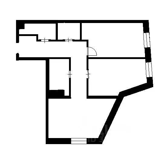 2-к кв. Санкт-Петербург Социалистическая ул., 21 (76.6 м) - Фото 2
