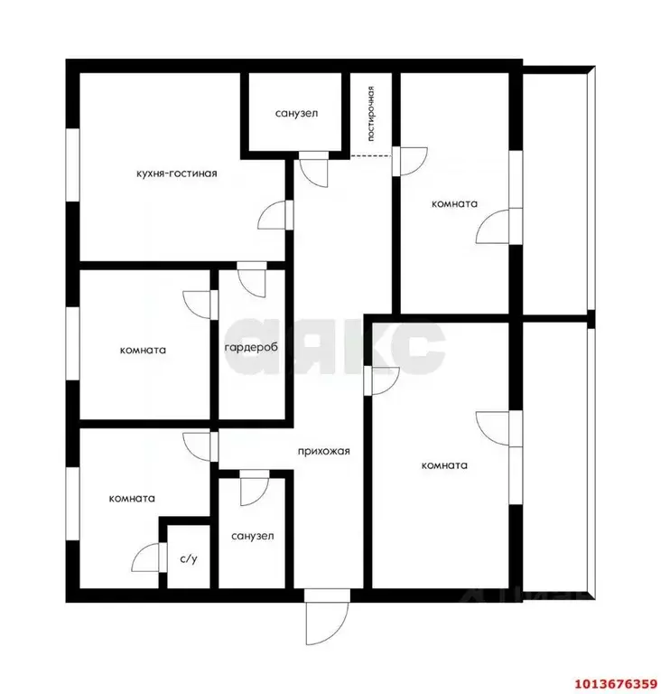 4-к кв. Краснодарский край, Краснодар Фестивальный мкр, ул. Сергея ... - Фото 2