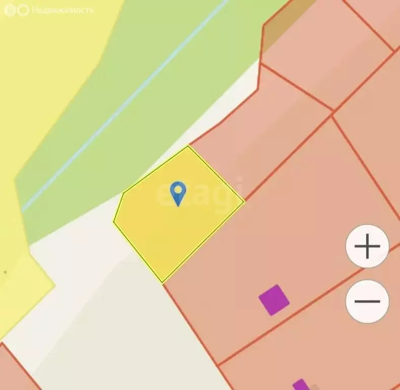 Участок в деревня Каменное, Зелёный переулок (8 м) - Фото 1