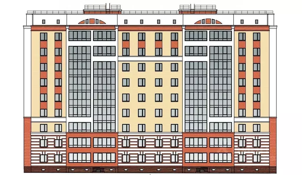 3-к кв. омская область, омск ул. а.н. кабанова, 2 (88.6 м) - Фото 0