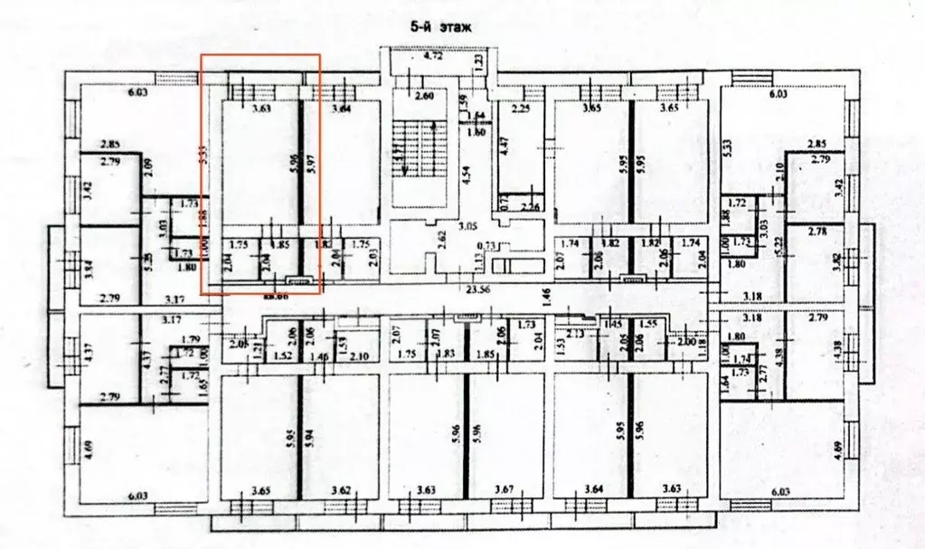 Студия Пензенская область, Пенза ул. Генерала Глазунова, 7 (31.0 м) - Фото 2