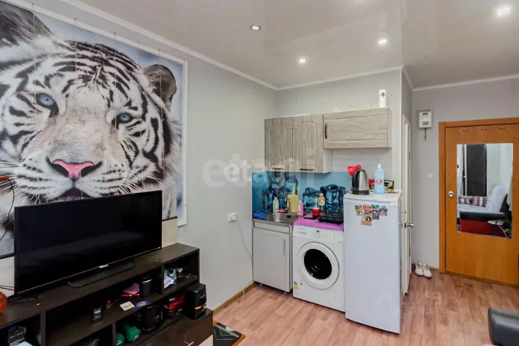 Комната Тюменская область, Тюмень ул. Станционная, 24 (17.0 м) - Фото 2