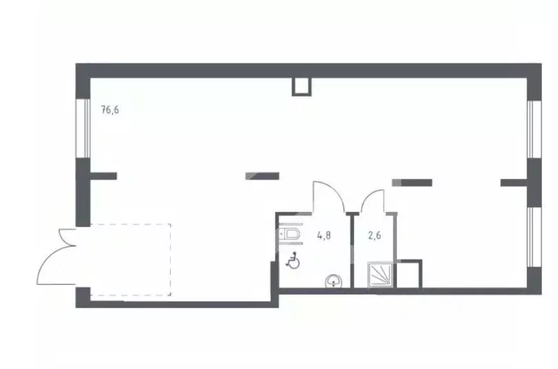 Торговая площадь в Москва ул. Золотошвейная, 5 (84 м) - Фото 2