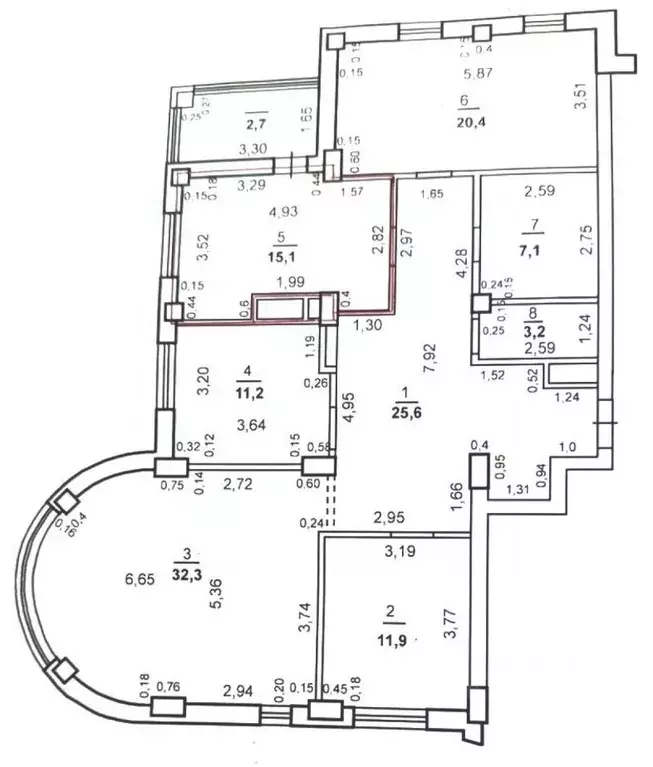 4-к кв. Оренбургская область, Оренбург Просторная ул., 21 (126.8 м) - Фото 1