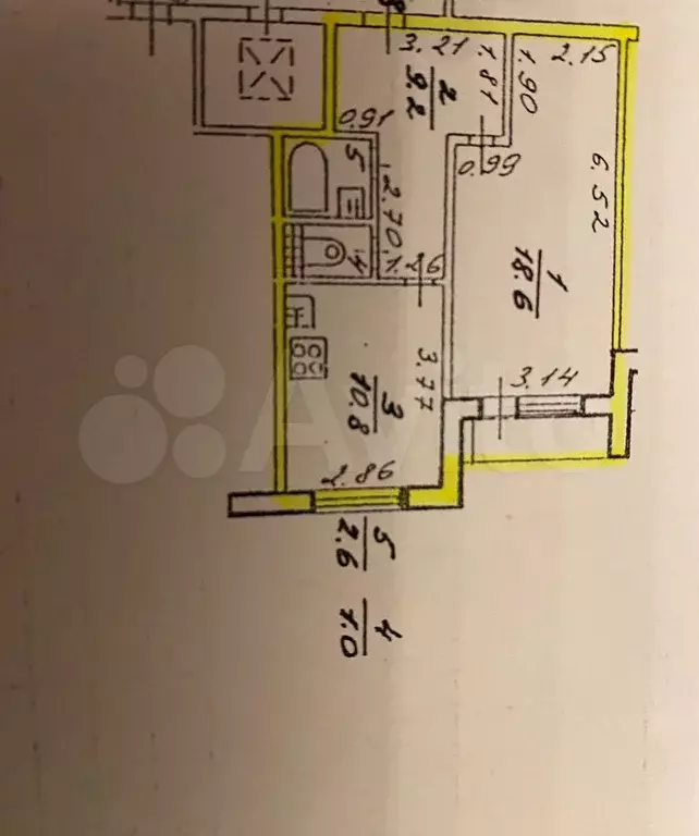 1-к. квартира, 40 м, 5/10 эт. - Фото 0