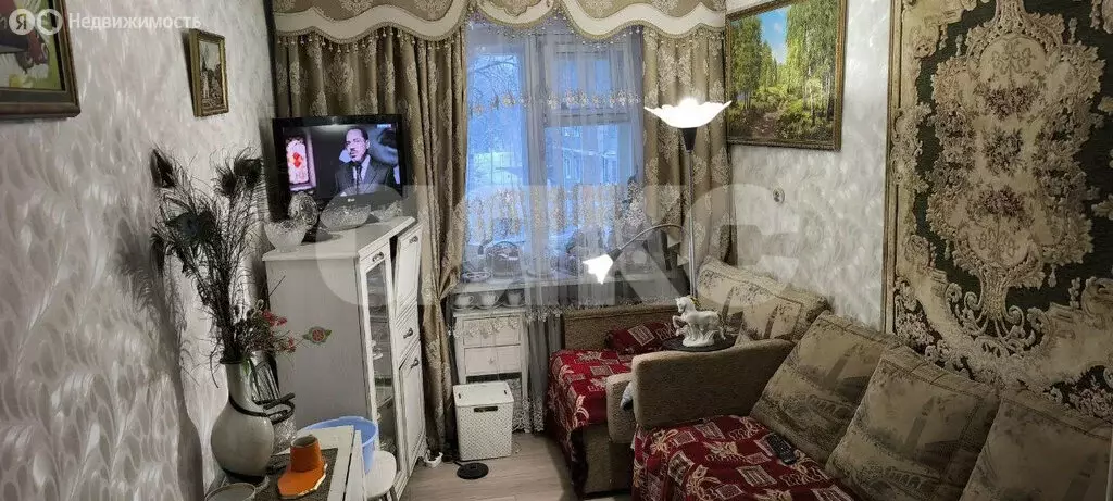 1к в -комнатной квартире (9.6 м) - Фото 2