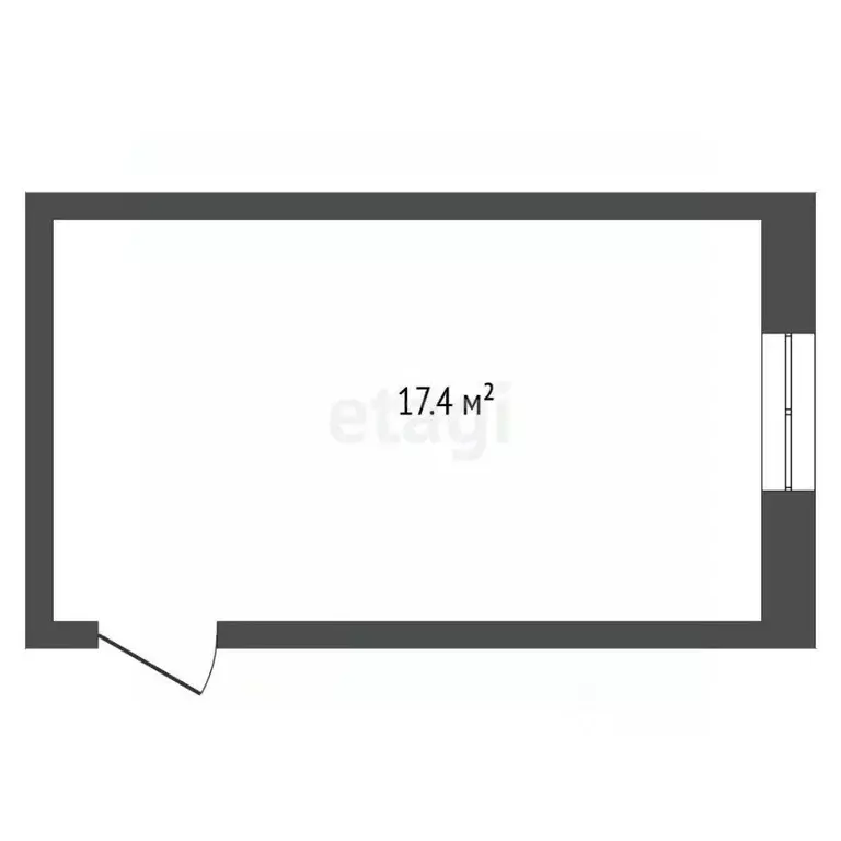 Комната Тюменская область, Тюмень ул. Республики, 248 (17.2 м) - Фото 2