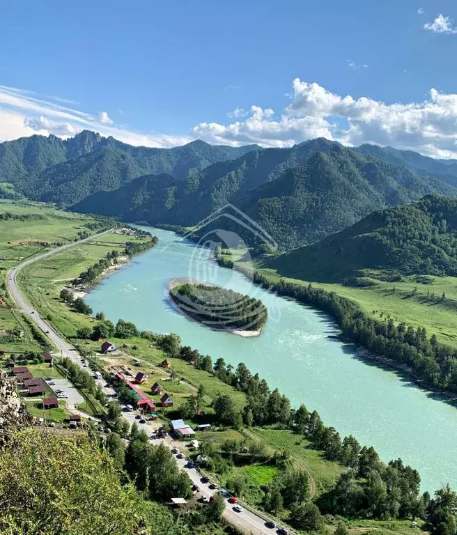 Участок в Алтай, Чемальский район, с. Чемал ул. Прикатунская (10.0 ... - Фото 1