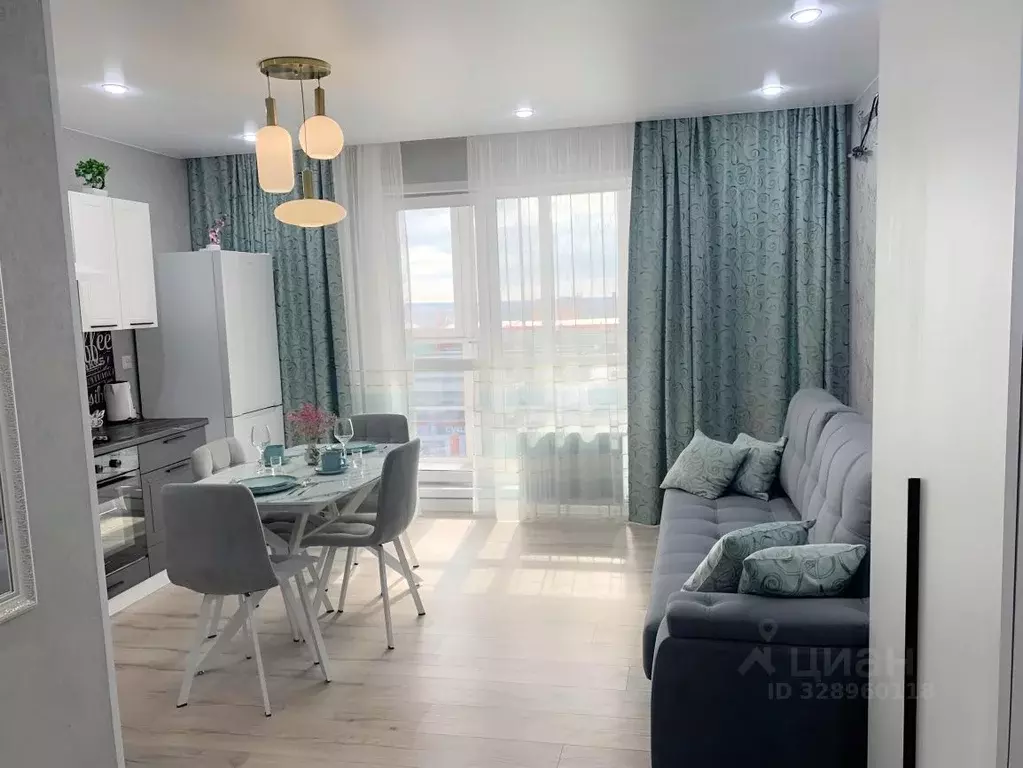 1-к кв. Курганская область, Курган ул. Тимофея Невежина, 3Дк1 (42.0 м) - Фото 1