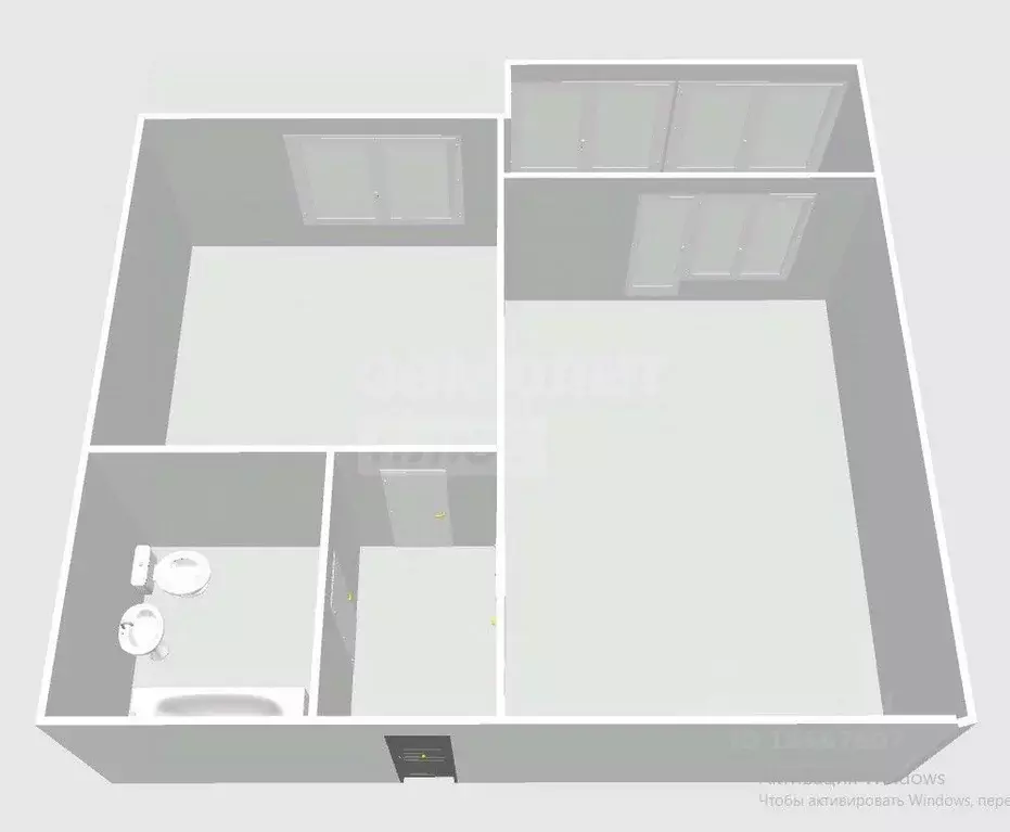 1-к кв. Оренбургская область, Оренбург ул. Фронтовиков, 10/4 (38.1 м) - Фото 1