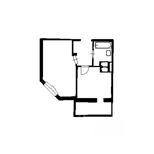 1-к кв. Санкт-Петербург ул. Плесецкая, 10 (34.0 м) - Фото 2