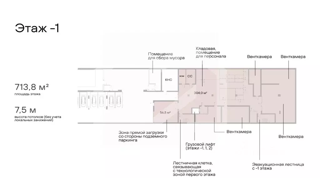 Помещение свободного назначения в Москва Ходынский бул., 6с3 (1501 м) - Фото 2