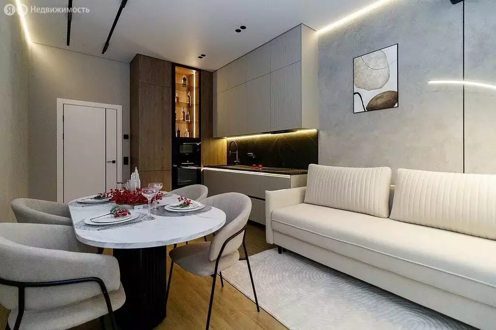 1-комнатная квартира: Тюмень, улица Федюнинского, 30к9 (47.7 м) - Фото 2