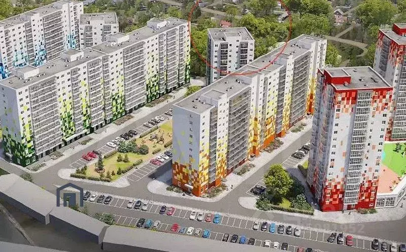 1-к кв. Иркутская область, Иркутск ул. Варламова, 104 (34.0 м) - Фото 1