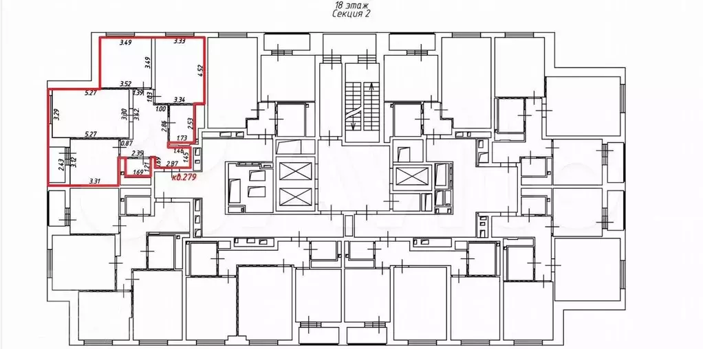 Аукцион: 3-к. квартира, 75,2 м, 18/20 эт. - Фото 1