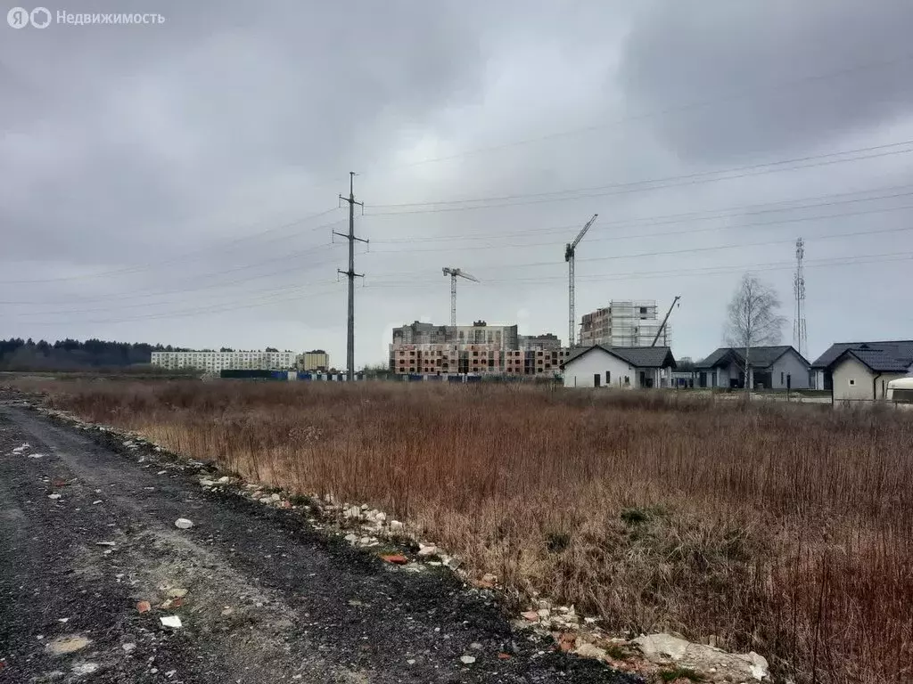 Участок в Зеленоградск, посёлок Вишнёвое (8 м) - Фото 1