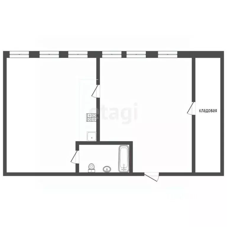 3-к кв. Владимирская область, Муром Московская ул., 10 (63.9 м) - Фото 1