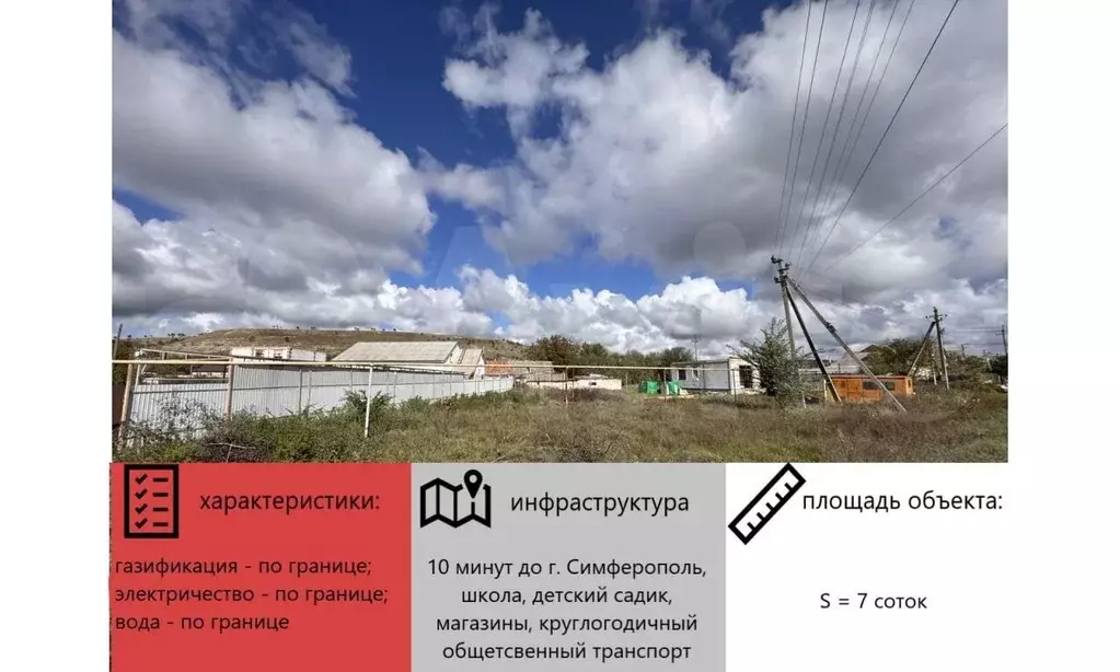 Участок 7 сот. (ИЖС) - Фото 0