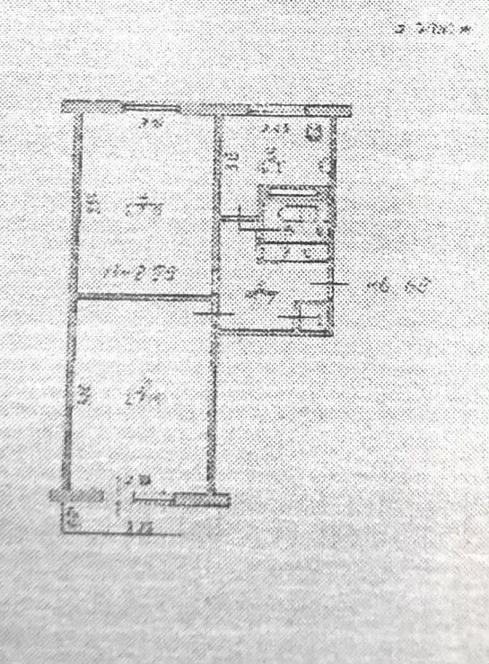 2-к. квартира, 50 м, 3/5 эт. - Фото 0