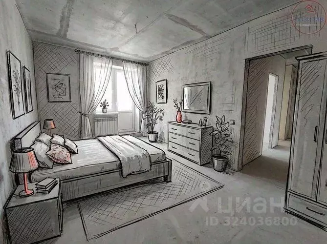 2-к кв. Ярославская область, Ярославль Красноборская ул., 38к2 (58.49 ... - Фото 1