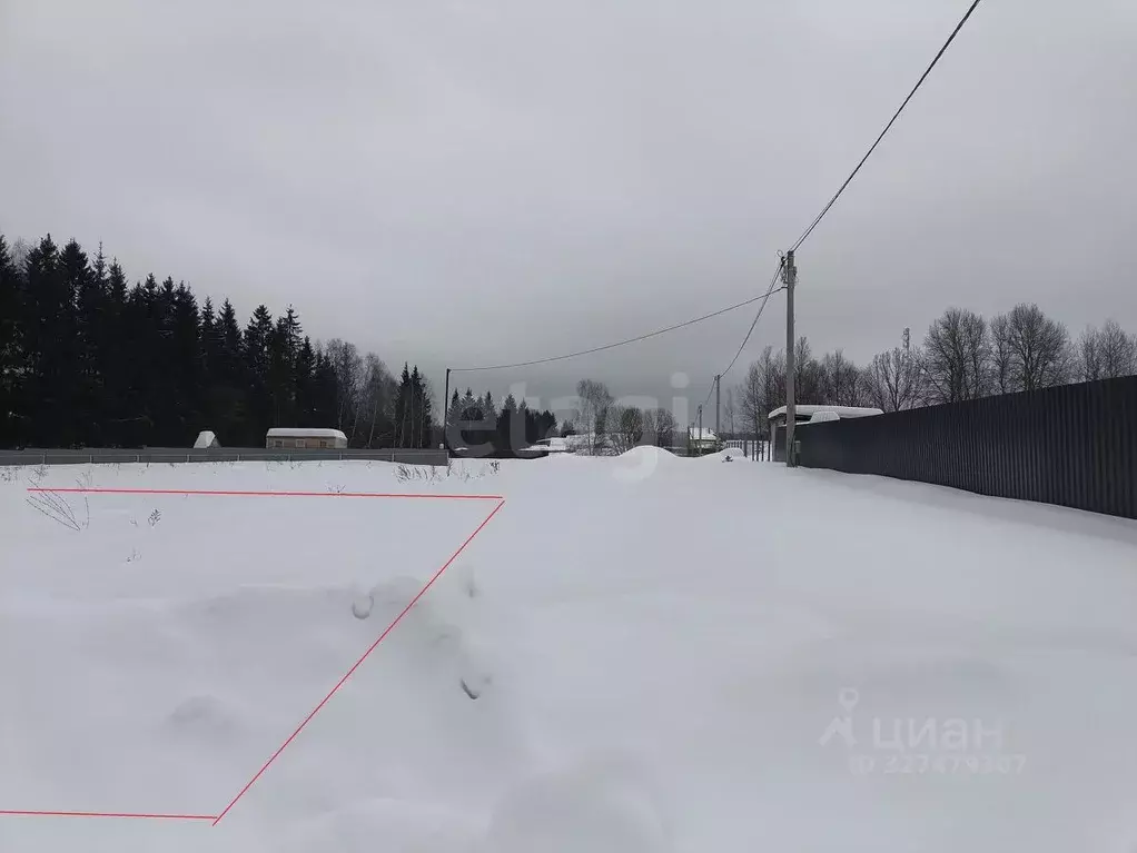 Участок в Калужская область, Боровский муниципальный округ, д. ... - Фото 2