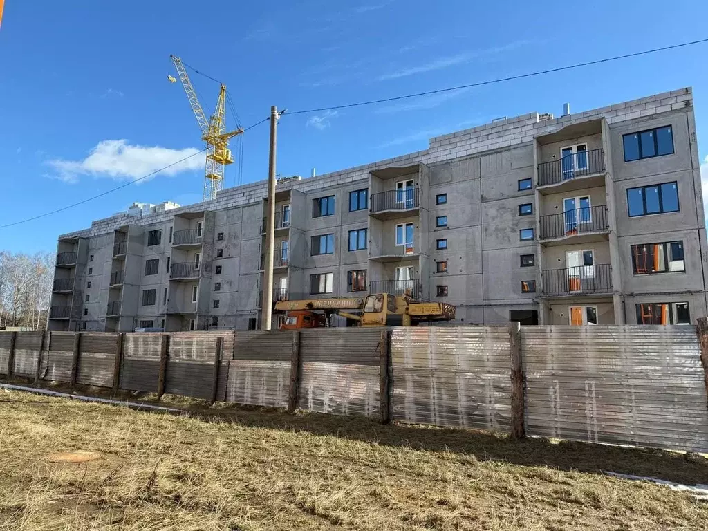 1-к. квартира, 39,6 м, 1/4 эт. - Фото 0