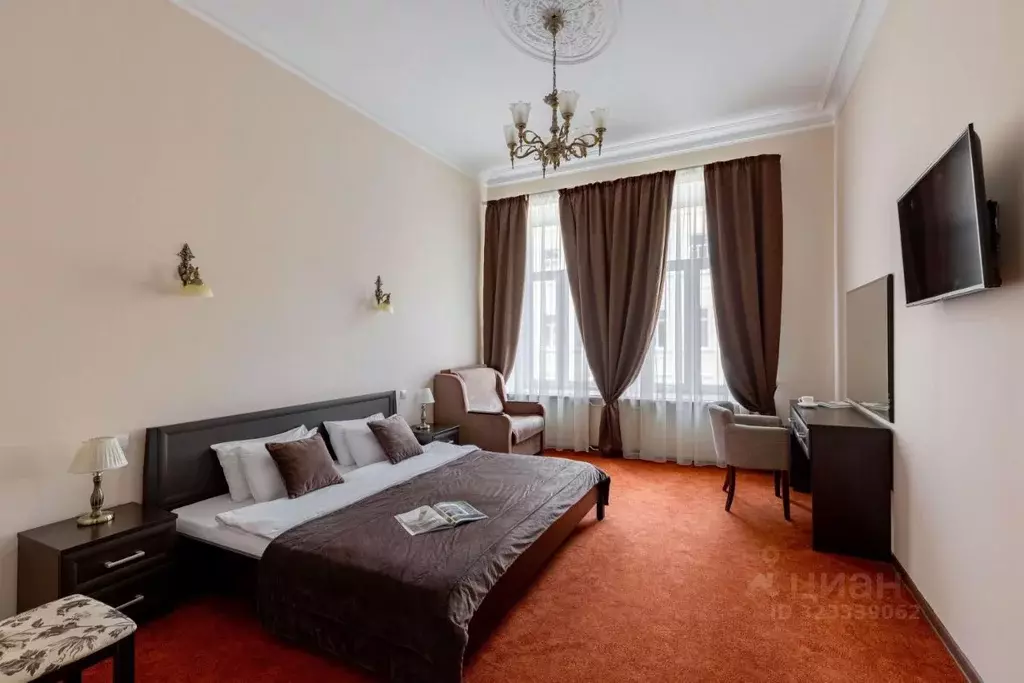 Комната Санкт-Петербург Фурштатская ул., 2/12 (30.0 м) - Фото 0