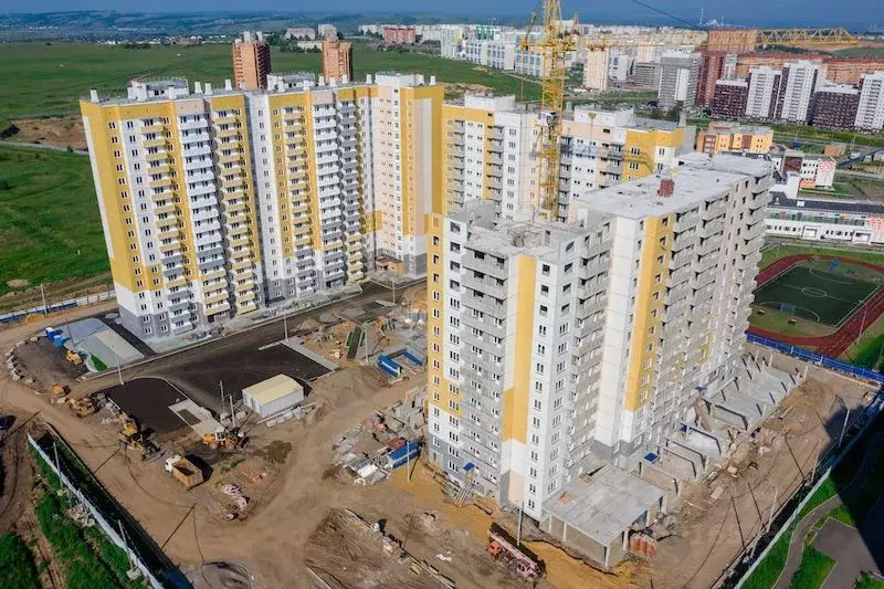 2-к кв. Красноярский край, Красноярск Нанжуль-Солнечный ЖК, 7 (58.15 . - Фото 0