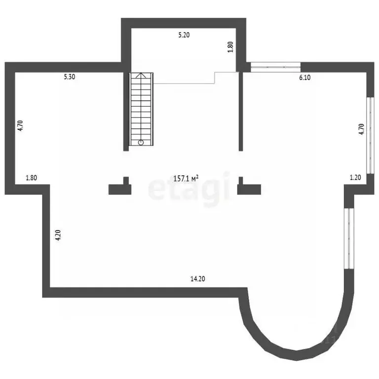 Помещение свободного назначения в Севастополь с. Орловка, ш. ... - Фото 2