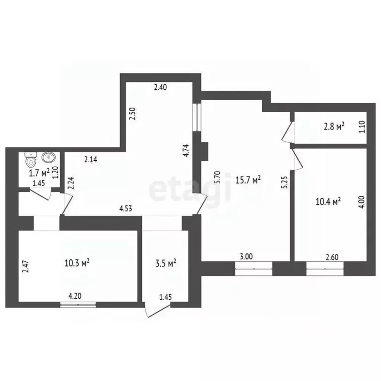 Офис в Свердловская область, Тавда ул. 9 Января, 89 (60 м) - Фото 2